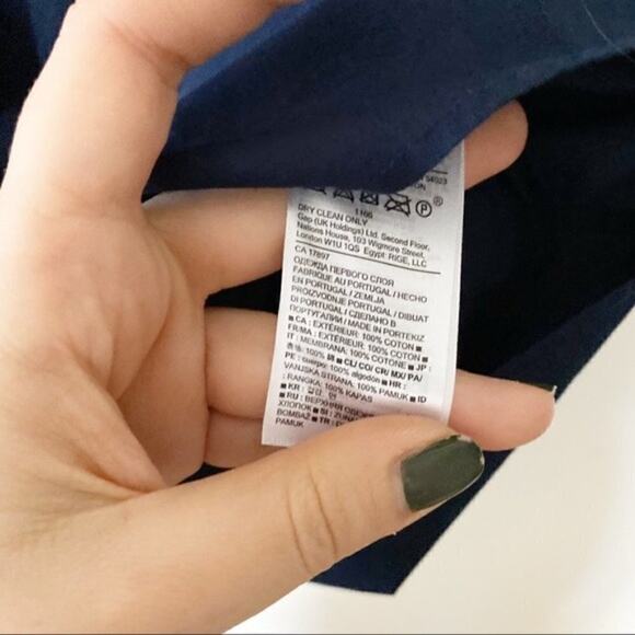 Banana republic ruffle drawstring waist blouse - Picture 5 of 7